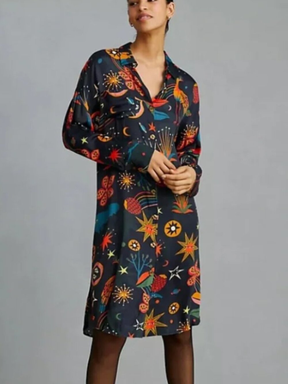 Farm Rio Cerrado Sky Shirt Dress
